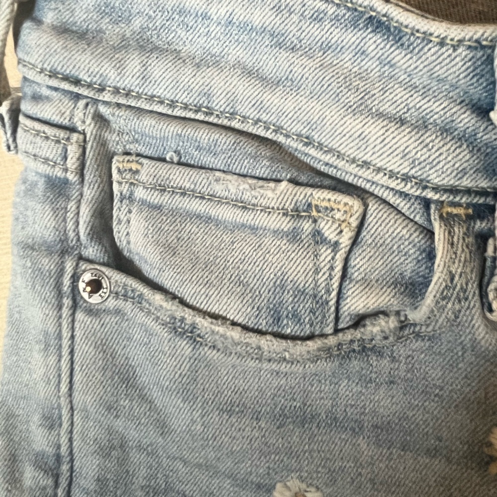 Abercrombie & Fitch Boho Floral Skinny Ankle Jeans - Women’s 25 / 0 Regular - Picture 6 of 11